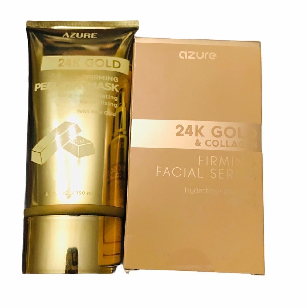 Last ✅AZURE 24k Gold COMBO MASK & S…